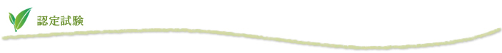 認定試験